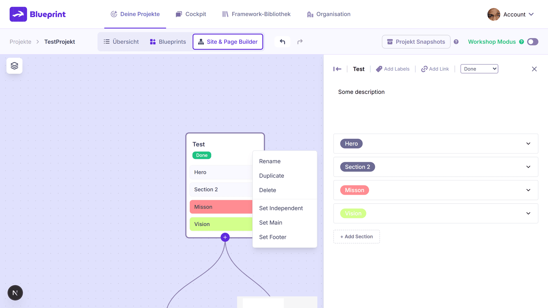 Blueprint screenshot
